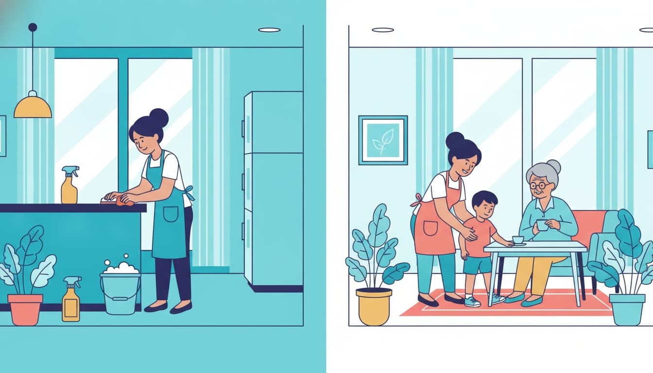 Part-Time Cleaner vs Domestic Helper in Singapore — guide for employers in part time cleaner singapore and part time maid in singapore